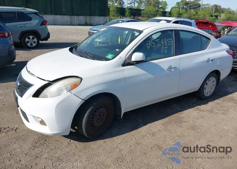 2012 Nissan Versa 1.6 Sv from USA, damaged, VIN 3N1CN7AP4CL928987